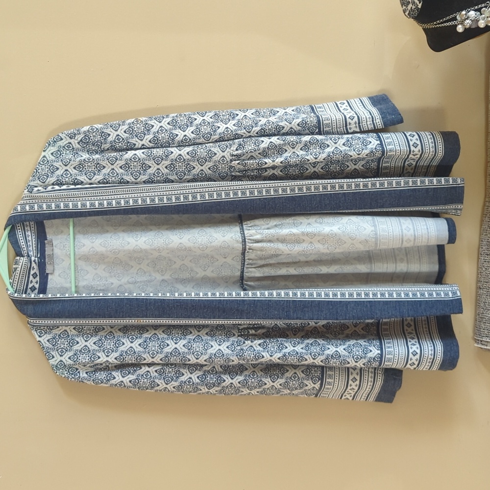 Dalia collection Open Front Cardigan Medium
